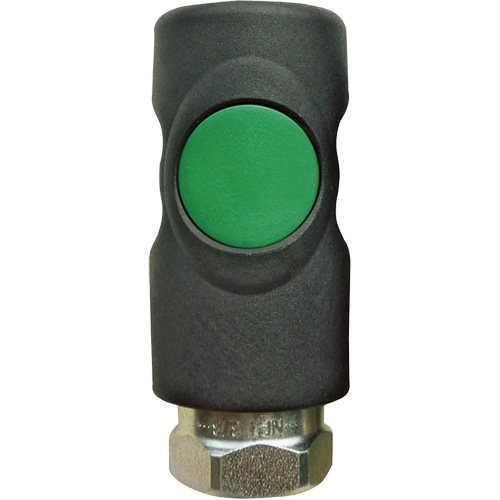 Raccord rapide TOPQUIK S1 Ultraflo 7,8 mm, Composite en polyester/Acier inoxydable, 1/4", NPT femelle, 174 PSI Dufferin Supply