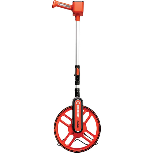 Metric Measuring Wheel, 12"/30.4 cm, 9999' Range, Decimeter/Meter Dufferin Supply