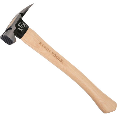 Marteau &agrave; panne fendue droite &agrave; face meul&eacute;e, 22 oz, Prise en Bois, 16-1/10" lo Dufferin Supply