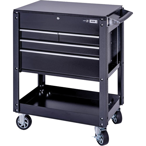 Chariot de service robuste JTC-30194, 4 tiroirs, 20-1/2" lo x 35" la x 40-1/2" h Dufferin Supply