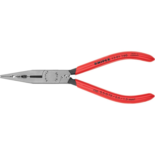 Pince d'&eacute;lectricien 4 en 1 avec fil m&eacute;trique, 6-1/4" lo Dufferin Supply