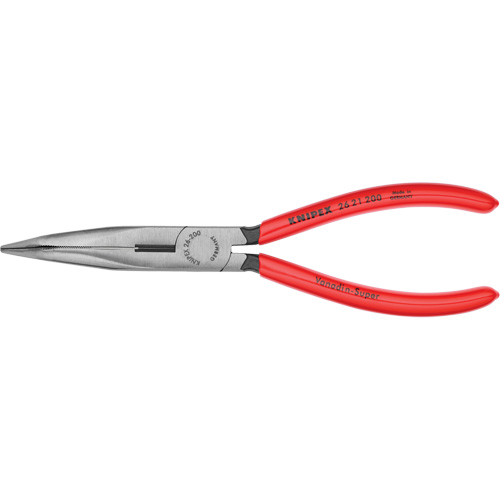 Long Nose 40° Angled Pliers with Cutter, 8" L Dufferin Supply