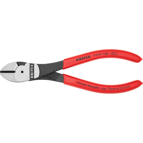 High Leverage Diagonal Cutting Pliers, 6-1/4" L Dufferin Supply