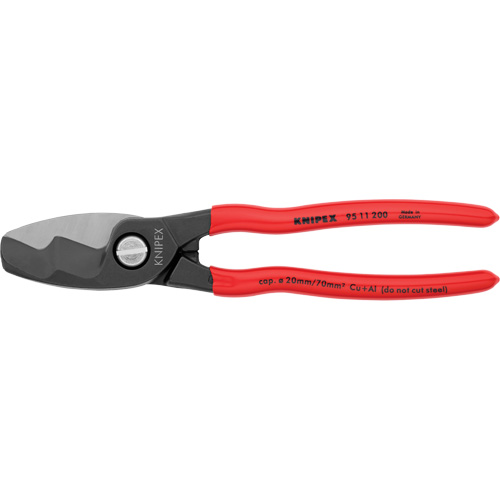 Cable Shears with Twin Cutting Edges, 8" Dufferin Supply