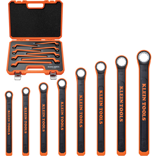 Insulated Box End Wrench Set, 1000 V, 8 Pcs Dufferin Supply