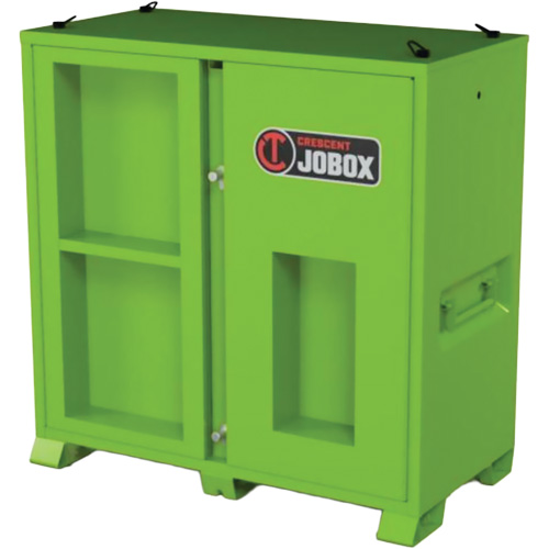 Armoire de rangement d'&eacute;PI sur place, Acier, Vert lime haute visibilit&eacute; Dufferin Supply