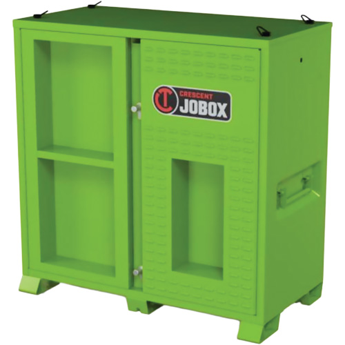 Ventilated Onsite PPE Storage Cabinet, Steel, High-Visibility Lime Green Dufferin Supply