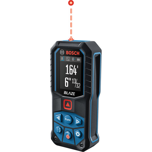 T&eacute;l&eacute;m&egrave;tre laser rouge connect&eacute; BLAZE, 0.0' - 165' (0.0 m - 50,2 m) Gamme de mesure, Num&eacute;rique (&eacute;lectronique) Dufferin Supply