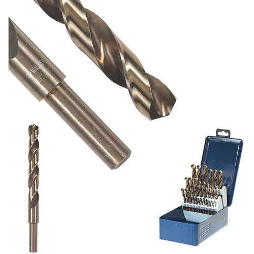 SST+ Reduced Shank Drill Bit, 17/32", High Speed Steel, 4-13/16" Flute, 135° Point Dufferin Supply