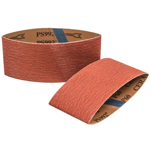 Bande en tissu pour tambour COOLCUT XX, 3-1/2" la x 15-1/2" lo, Zirconium, Grain 60 Dufferin Supply