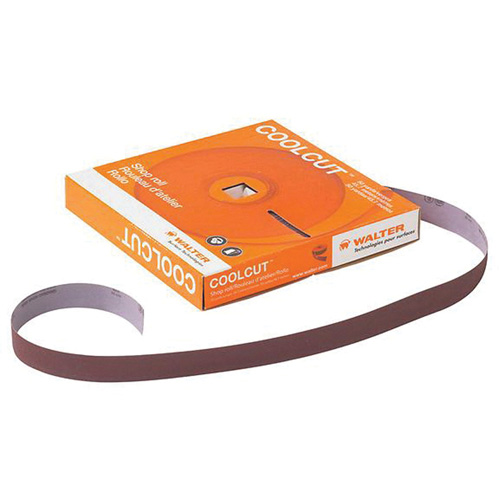 Papier abrasif manuel Coolcut, Oxyde d'aluminium, 1" la x 150' lo, Grain P60 Dufferin Supply