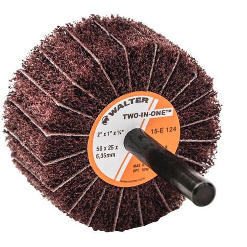 Meule &agrave; lamelles abrasives Two-In-One Dufferin Supply