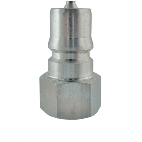 Hydraulic Quick Coupler - Plug, Stainless Steel, 1/2" Dia. Dufferin Supply