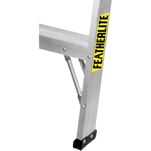 Industrial-Duty Sawhorse, 2' H x 31.9375" W x 23.50" D, 300 lbs. Capacity, Aluminum Dufferin Supply