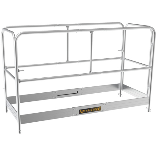 Mobile Work Scaffolding - Maxi Square Aluminum Scaffolding Accessories, Guard Rail, 30" W x 41-1/2" H Dufferin Supply