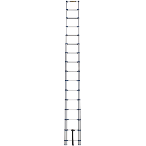 Telescopic Ladder, 3' - 15.5', Aluminum, 250 lbs. Capacity, Type 1 Dufferin Supply