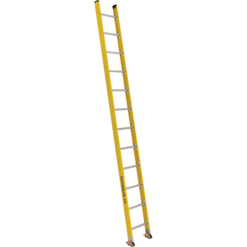 Industrial Extra Heavy-Duty Straight Ladders (5600 Series), 12', Fibreglass, 375 lbs., CSA Grade 1AA Dufferin Supply