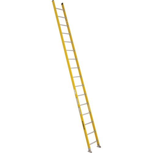 Industrial Extra Heavy-Duty Straight Ladders (5600 Series), 16', Fibreglass, 375 lbs., CSA Grade 1AA Dufferin Supply