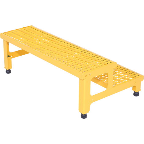 Plate-forme ajustable Step-Mate, 2 marche(s), 36-3/16" la x 22-7/8" lo x 15-1/4" h, Capacit&eacute; 500 lb Dufferin Supply