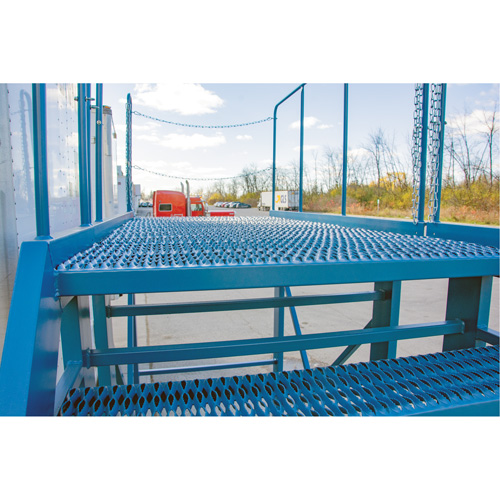 &eacute;chelle &agrave; neige, Acier, 10 Marches, 99" ha, 85-1/2" p, 48" Marche, Stri&eacute; Dufferin Supply