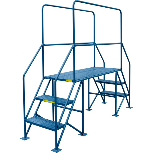 Crossover Ladder, 35-1/2" Overall Span, 31-1/2" H x 22" D, 22" Step Width Dufferin Supply