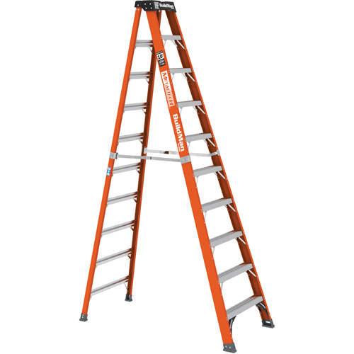 Escabeau, 10', Fibre de verre, Capacit&eacute; 375 lb, Type 1AA Dufferin Supply