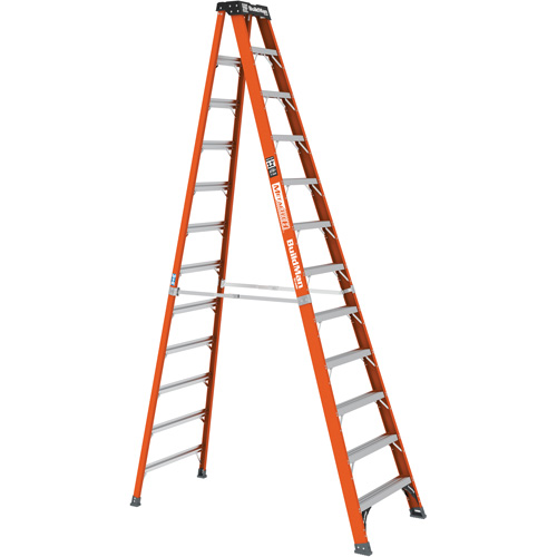 Step Ladder, 12', Fibreglass, 375 lbs. Capacity, Type 1AA Dufferin Supply