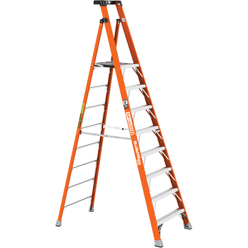 Safespace Platform Step Ladder, 8', 300 lbs. Cap. Dufferin Supply