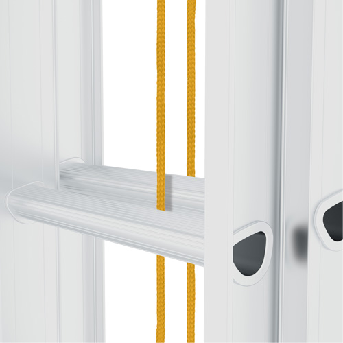 Jobsite Series Extension Ladder, 225 lbs. Cap., 20' H, Grade 2 Dufferin Supply