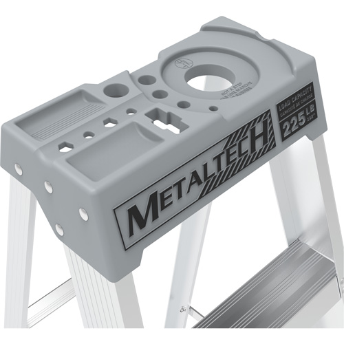 Escabeau avec plateau &agrave; peinture, 10', Aluminium, Capacit&eacute; 225 lb, Type 2 Dufferin Supply