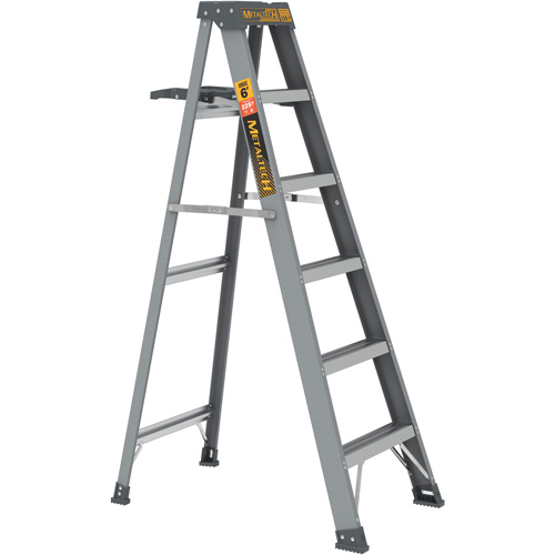 Step Ladder with Paint Tray, 6', Fibreglass, 225 lbs. Capacity, Type 2 Dufferin Supply