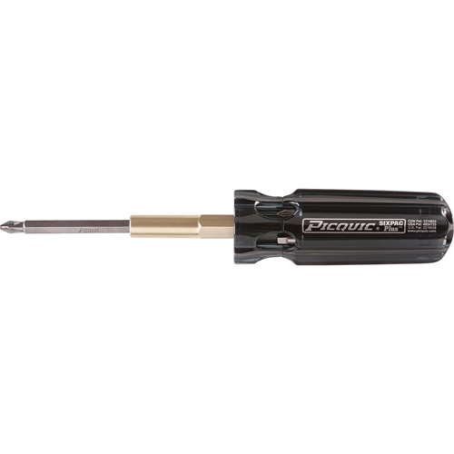 Sixpac Plus Multi-Bit Screwdrivers Dufferin Supply