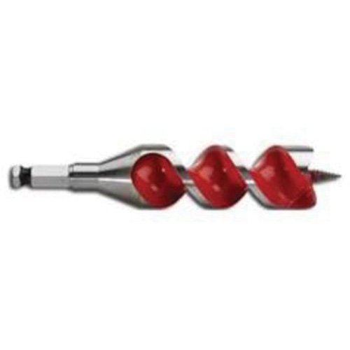 Longue m&egrave;che h&eacute;licoidale pour perceuse, Diam&egrave;tre de 1-1/2", Cannelure 4", Tige 7/16" hexagonal Dufferin Supply