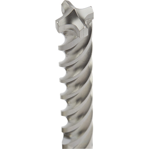 MX4 4-Cutter SDS-Plus Rotary Hammer Drill Bit, 5/8", SDS-Plus Shank, Carbide Dufferin Supply