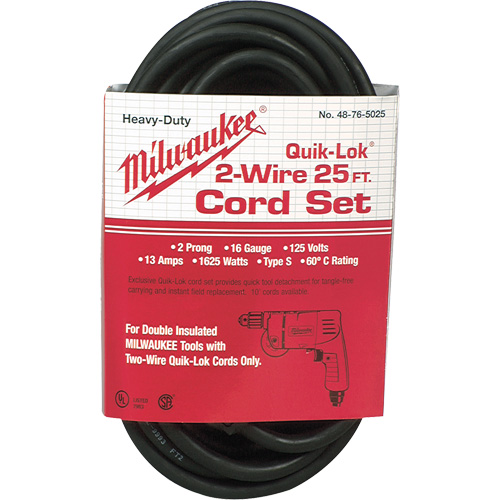 2-Wire Quik-Lok&reg; Cord Dufferin Supply