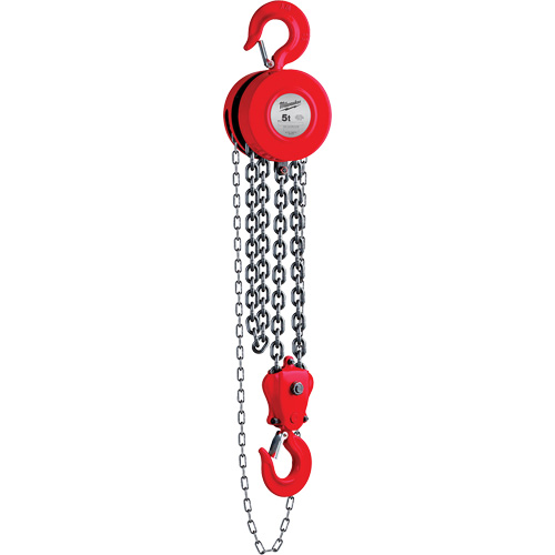 Chain Hoist, 8' Lift, 11023 lbs. (5 tons) Capacity Dufferin Supply