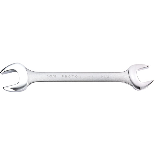 Open-End Wrench, 1-1/2" x 1-5/8", Satin Dufferin Supply