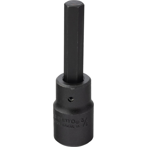 Socket Bit, Hex, 3/8" x 3-1/4" L, 1/2" Drive Dufferin Supply