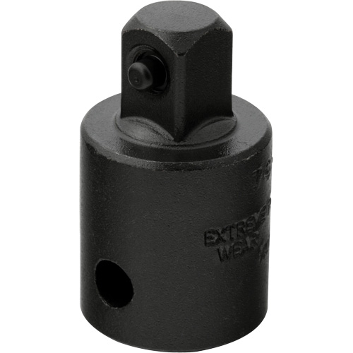 Socket Adapter, Impact, 1/2" Drive, 3/8" Socket, 1-7/16" L Dufferin Supply