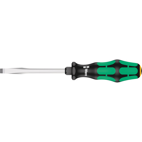 Slotted Screwdriver, 1.0 mm, 7-13/16" L, Plastic Handle Dufferin Supply