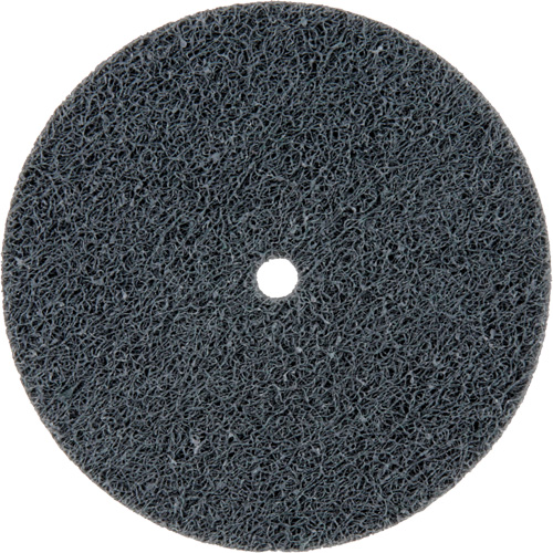 Meule homog&egrave;ne &agrave; faible densit&eacute; de s&eacute;rie 500 Standard Abrasives, 3" x 1/4", Arbre de 1/4", Grain de Fin, Carbure de silicium Dufferin Supply