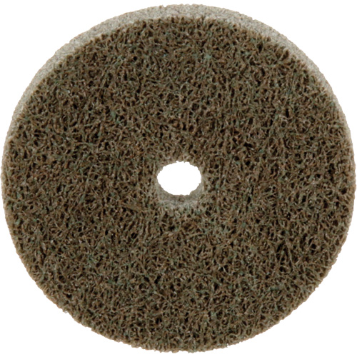 Standard Abrasives Unitized Wheel, 2" x 1/4", 1/4" Arbor, Medium Grit, Aluminum Oxide Dufferin Supply