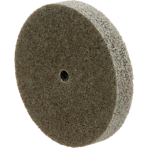 Standard Abrasives Unitized Wheel, 3" x 1/2", 1/4" Arbor, Medium Grit, Aluminum Oxide Dufferin Supply