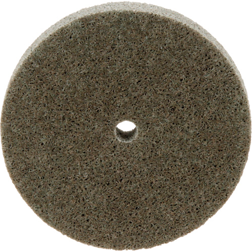 Standard Abrasives Unitized Wheel, 3" x 1/2", 1/4" Arbor, Medium Grit, Aluminum Oxide Dufferin Supply