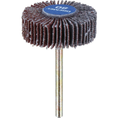 M&egrave;che de ponçage &agrave; roue &agrave; lamelles 3/8" - grain 80 Dufferin Supply