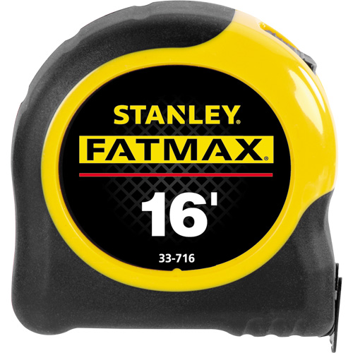 FatMax&reg; Measuring Tape, 1-1/4" x 16', 16ths of an Inch Graduations Dufferin Supply