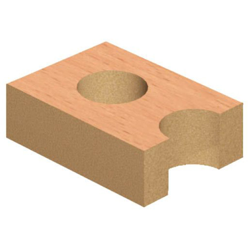 Forets pour trou de passage &agrave; pointes au carbure, Diam&egrave;tre de 2/5" Dufferin Supply