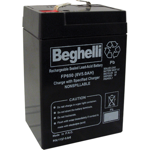 Sealed Lead Acid Batteries, 6 V, 5 Ah Dufferin Supply