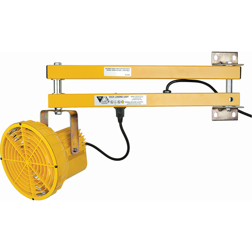 Dock Lights, 24" Arm, 50 W, High Pressure Sodium Lamp, Polycarbonate Dufferin Supply