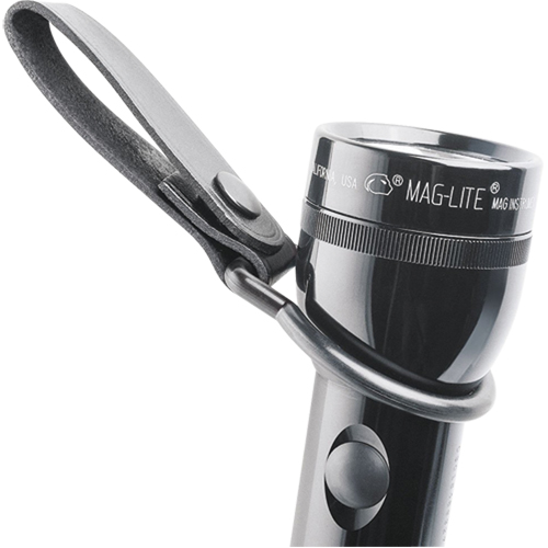 Pince de ceinture pour &agrave; piles D, Porte-lampe de poche, Cuir, 1 Poches Dufferin Supply